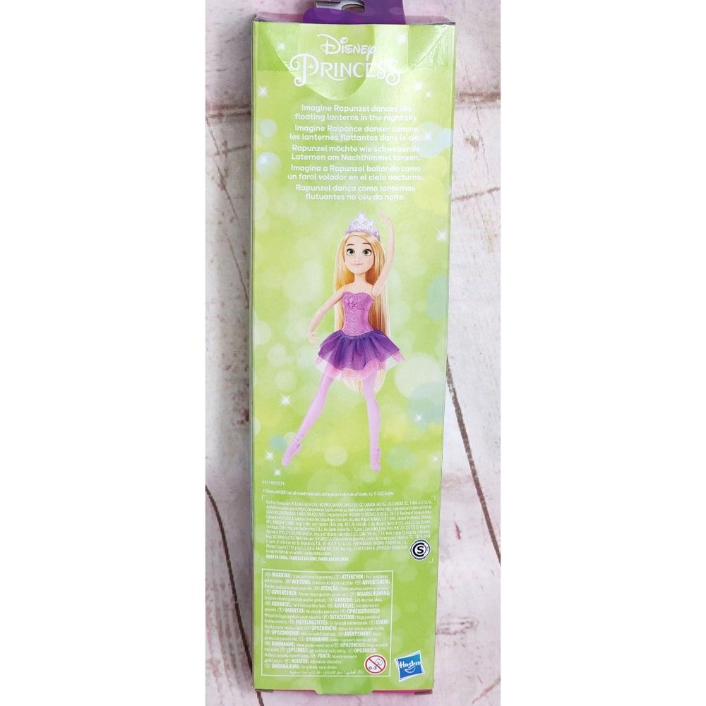 Disney Princess Ballerina Rapunzel Hasbro Doll -Perfect for Imaginative Playtime - Picture 10 of 16